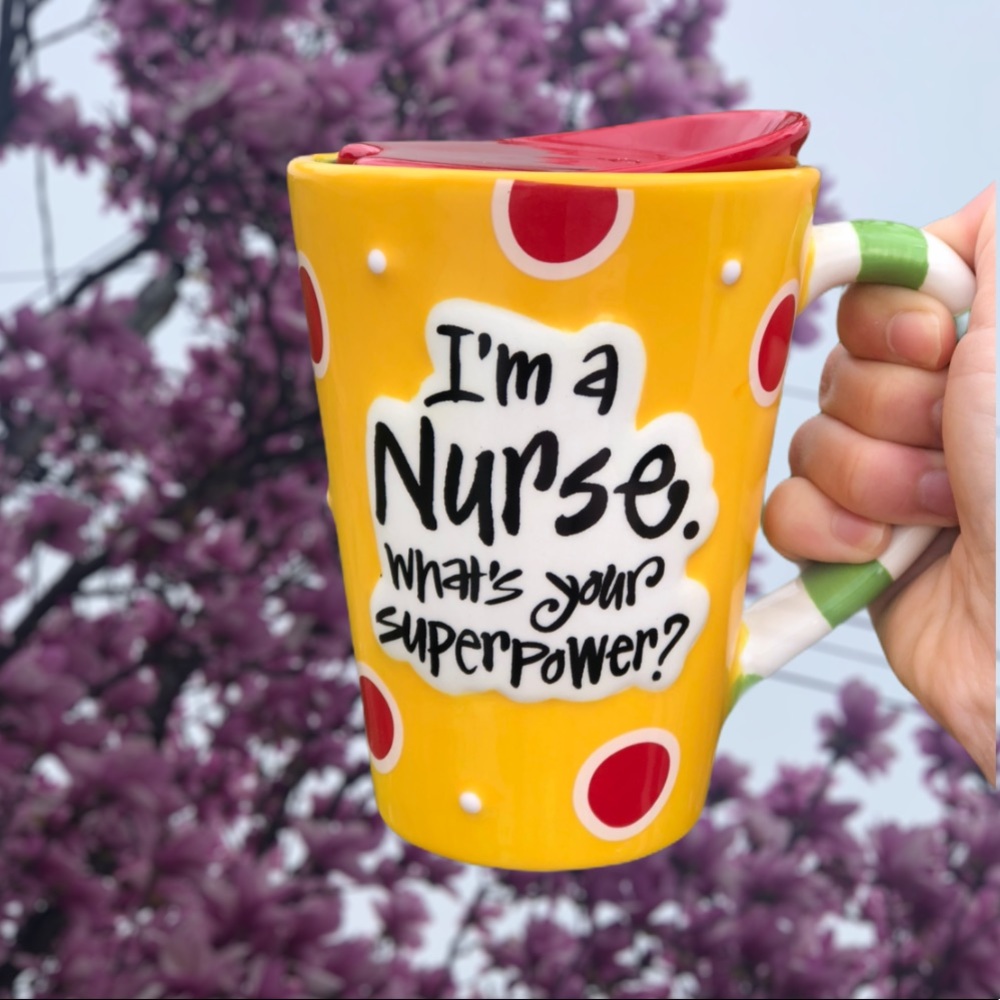 I’m a nurse. What’s your super power? coffee mug